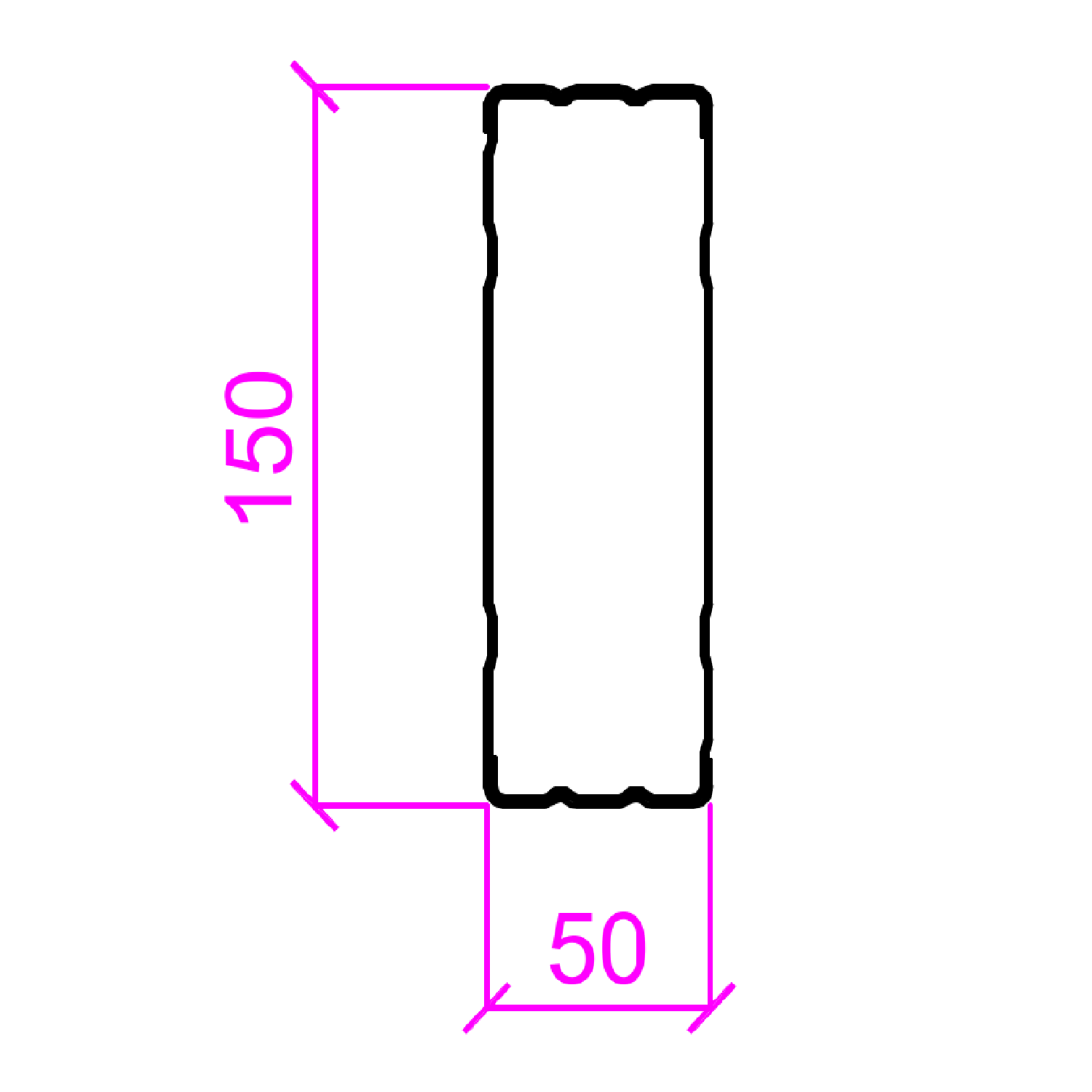 150 x 50mm spantec beams 6000mm length